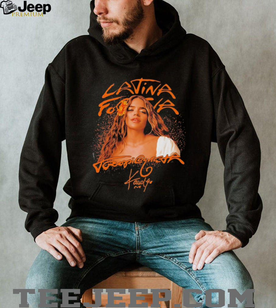 Karol G Viajando Por El Mundo portrait shirt