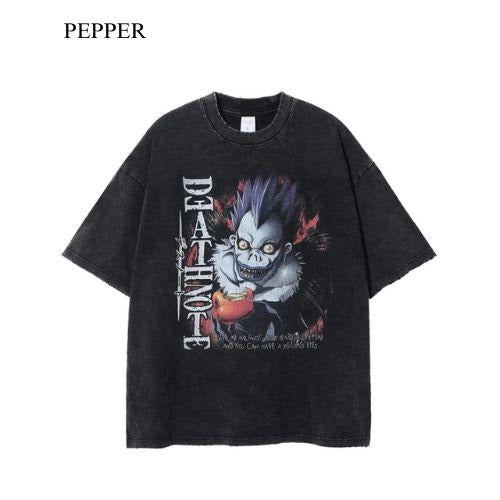 Ryuk Vintage T-Shirt, Anime Manga Unisex T-Shirt, Gift For Him Menswear Top Hoodie, Sweatshirt | PureTeeCo.com