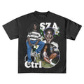 S-Z-A Ctrl T-Shirt Vintage Rapper Graphic Tee Rap Hip Hop Y2k Merch Men Women Fans Menswear Top Hoodie, Sweatshirt