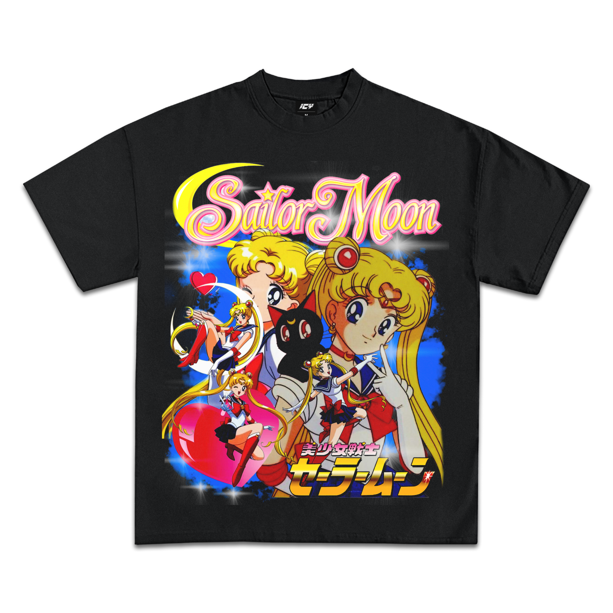 Sailor Moon Anime T-Shirt Hoodie, Sweatshirt | PureTeeCo.com (Image 1)