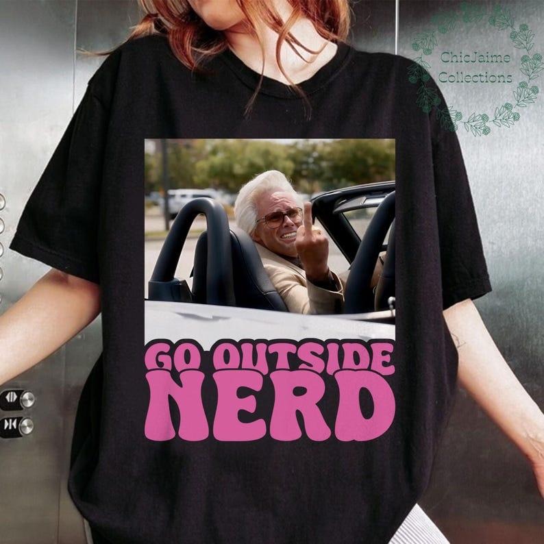 [SALE UP TO 50%]Uncle Baby Billy Go Outside Nerd Meme Tour Humor Cotton Unisex T-Shirt Full Size Hoodie, Sweatshirt