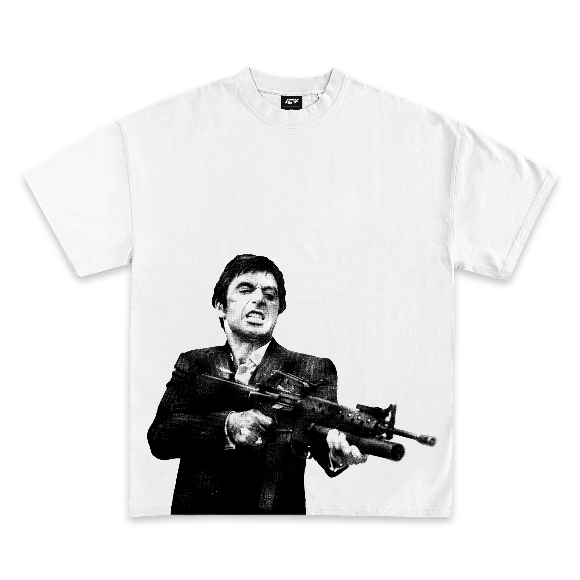 Scarface Tony Montana Icy Exclusive T-Shirt Hoodie, Sweatshirt | PureTeeCo.com (Image 1)