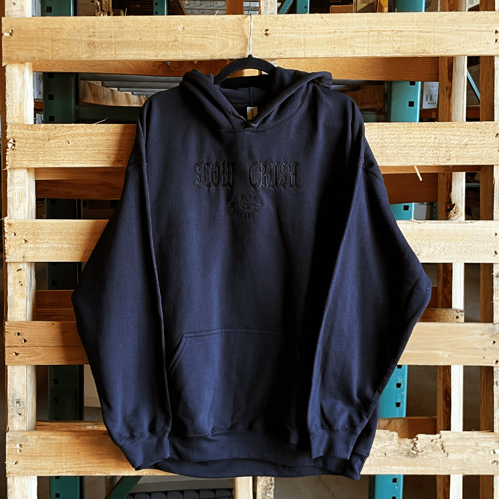 Embroidered Eye Hoodie T-Shirts, Sweatshirt | PureTeeCo.com (Image 4)