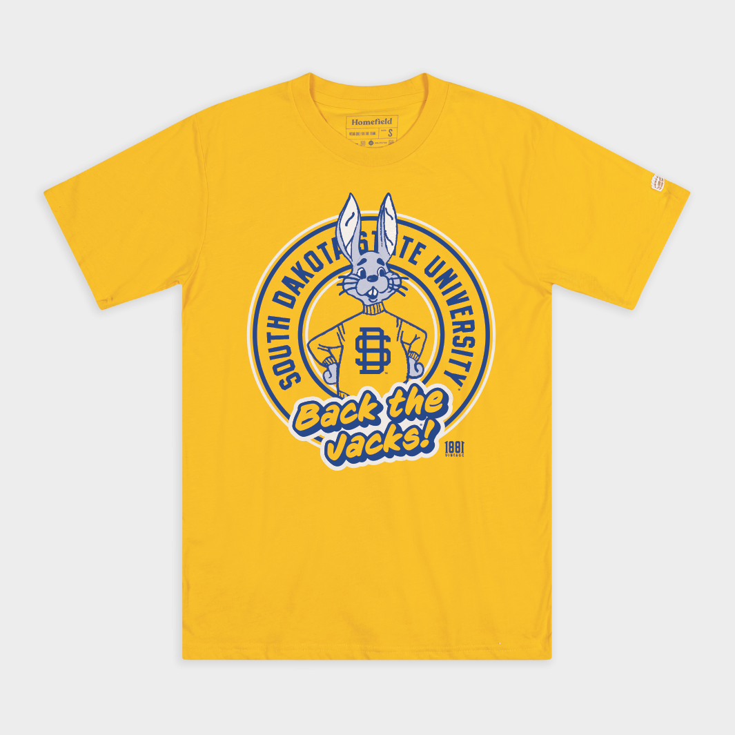 SDSU Vintage "Back the Jacks!" Tee Hoodie, Sweatshirt | PureTeeCo.com