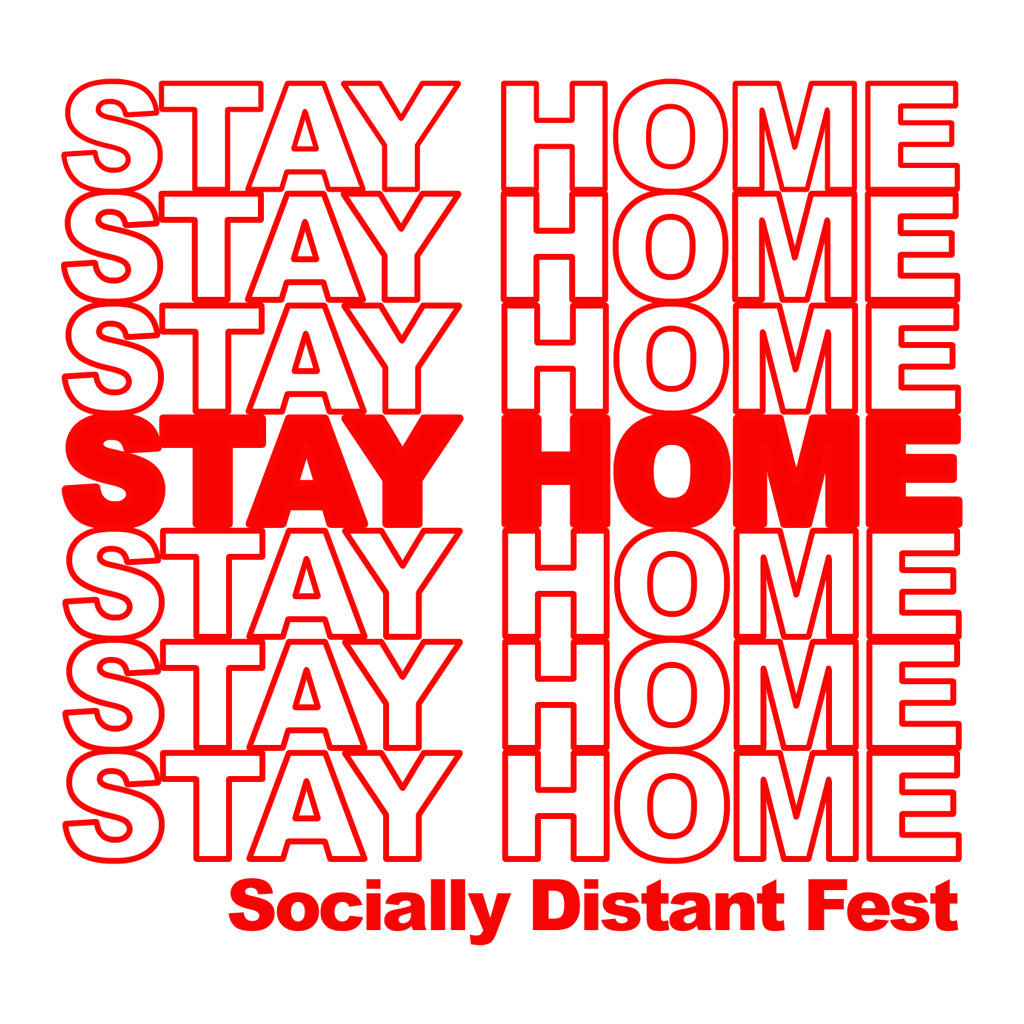 Stay Home White T-Shirt Hoodie, Sweatshirt | PureTeeCo.com (Image 2)