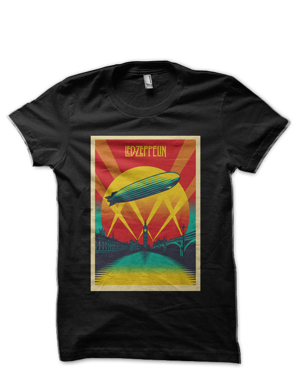 Led Zeppelin Black T-Shirt Style005 Hoodie, Sweatshirt | PureTeeCo.com