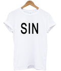 SIN t-shirt Hoodie, Sweatshirt | PureTeeCo.com