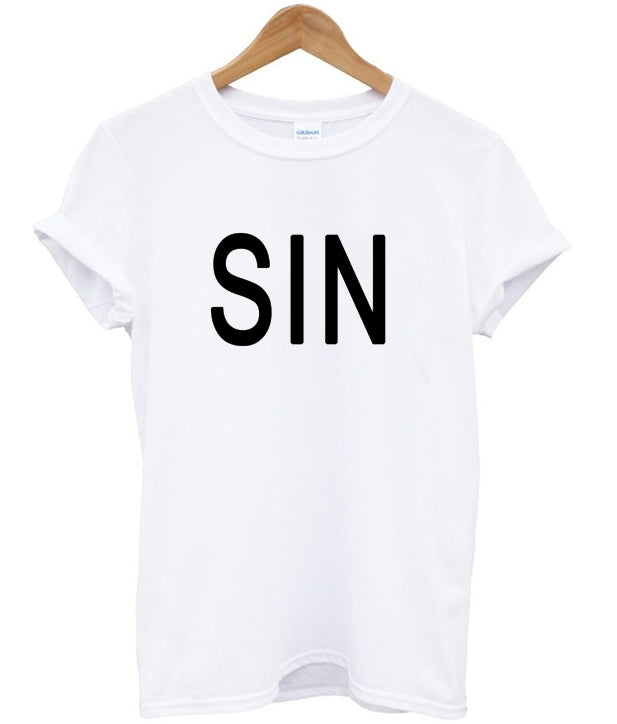 SIN t-shirt Hoodie, Sweatshirt | PureTeeCo.com