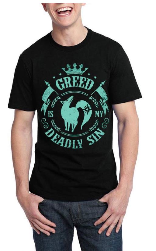 Green Seven Deadly Sins T-Shirt Hoodie, Sweatshirt | PureTeeCo.com
