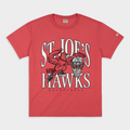 Saint Joseph's Hawks Basketball Vintage Heavyweight Tee Hoodie, Sweatshirt | PureTeeCo.com