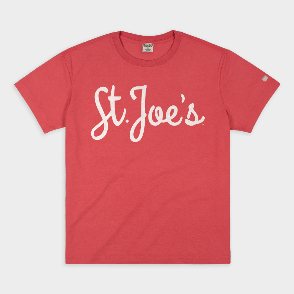 Saint Joseph's Hawks Script Vintage Heavyweight Tee Style001 Hoodie, Sweatshirt | PureTeeCo.com