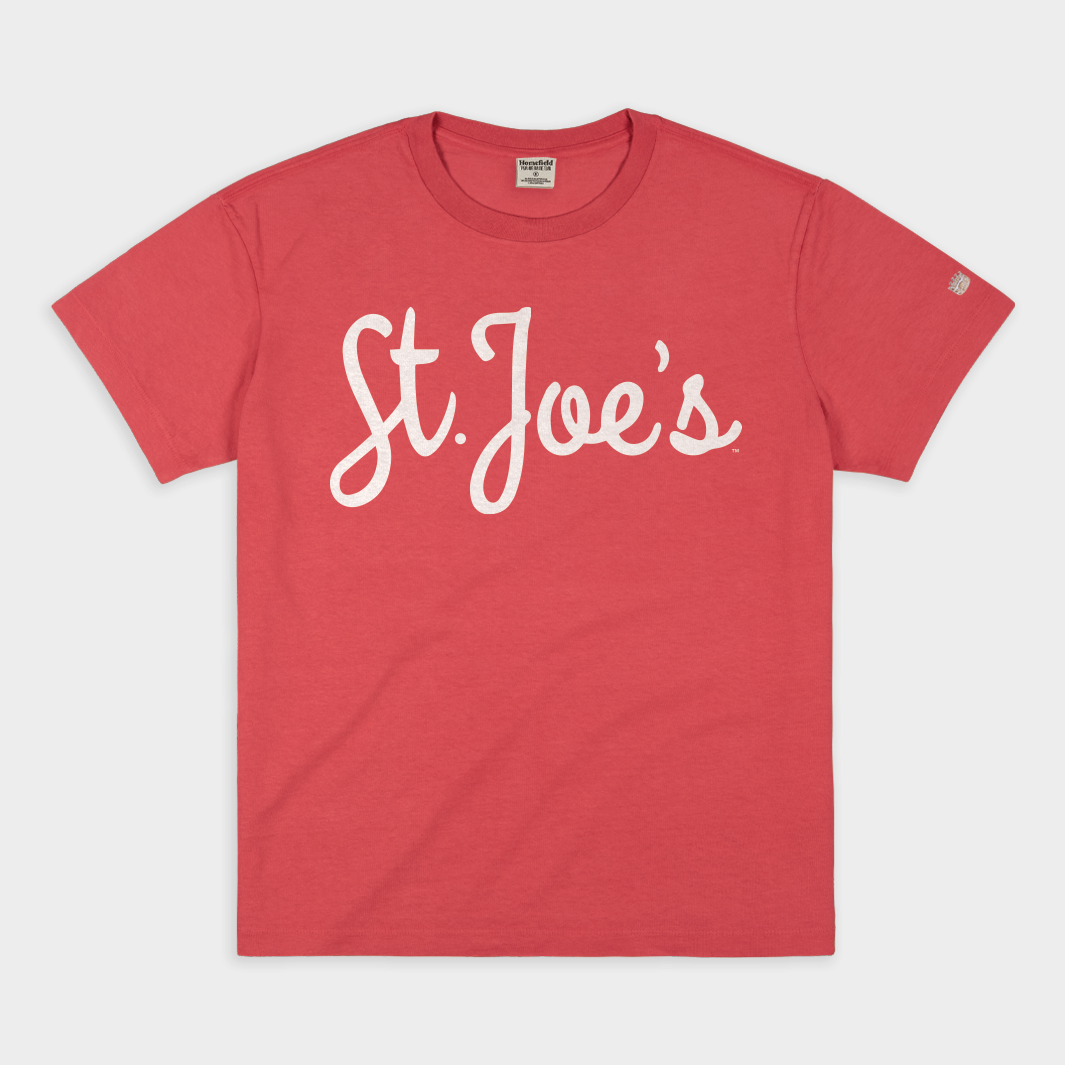 Saint Joseph's Hawks Script Vintage Heavyweight Tee Style001 Hoodie, Sweatshirt | PureTeeCo.com