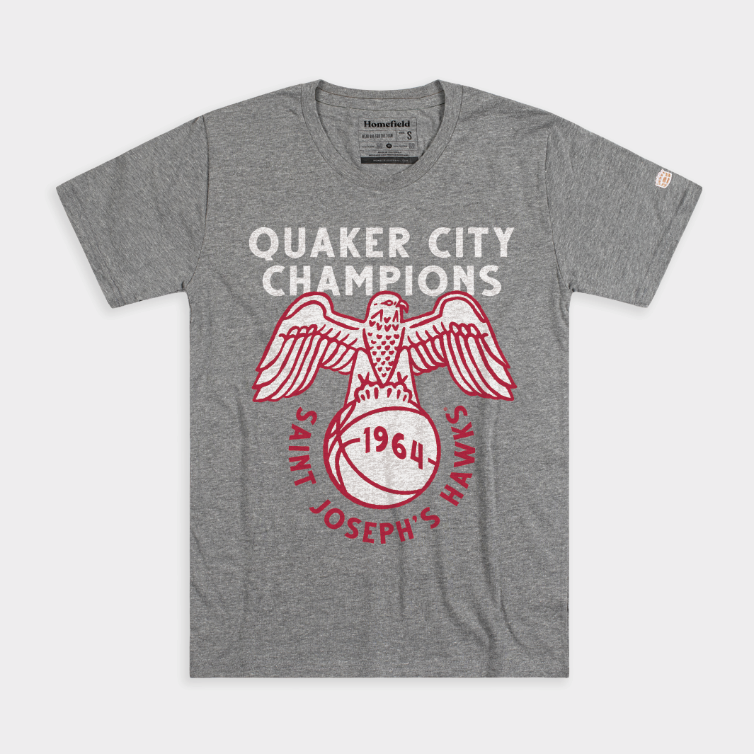 Saint Joseph's Hawks 1964 Quaker City Tournament Tee Style001 Hoodie, Sweatshirt | PureTeeCo.com