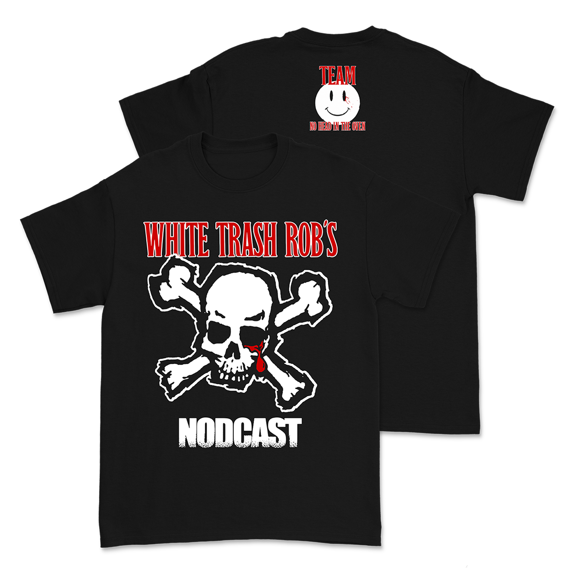 Rob From Nod - Skull Shirt Hoodie, Sweatshirt | PureTeeCo.com (Image 1)
