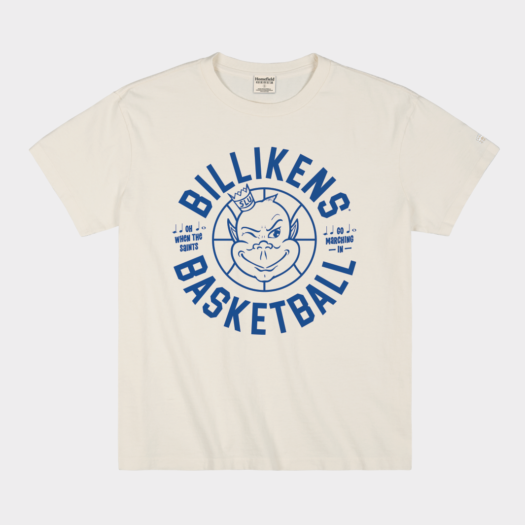 Saint Louis Billikens Basketball Saints Vintage Heavyweight Tee Hoodie, Sweatshirt | PureTeeCo.com