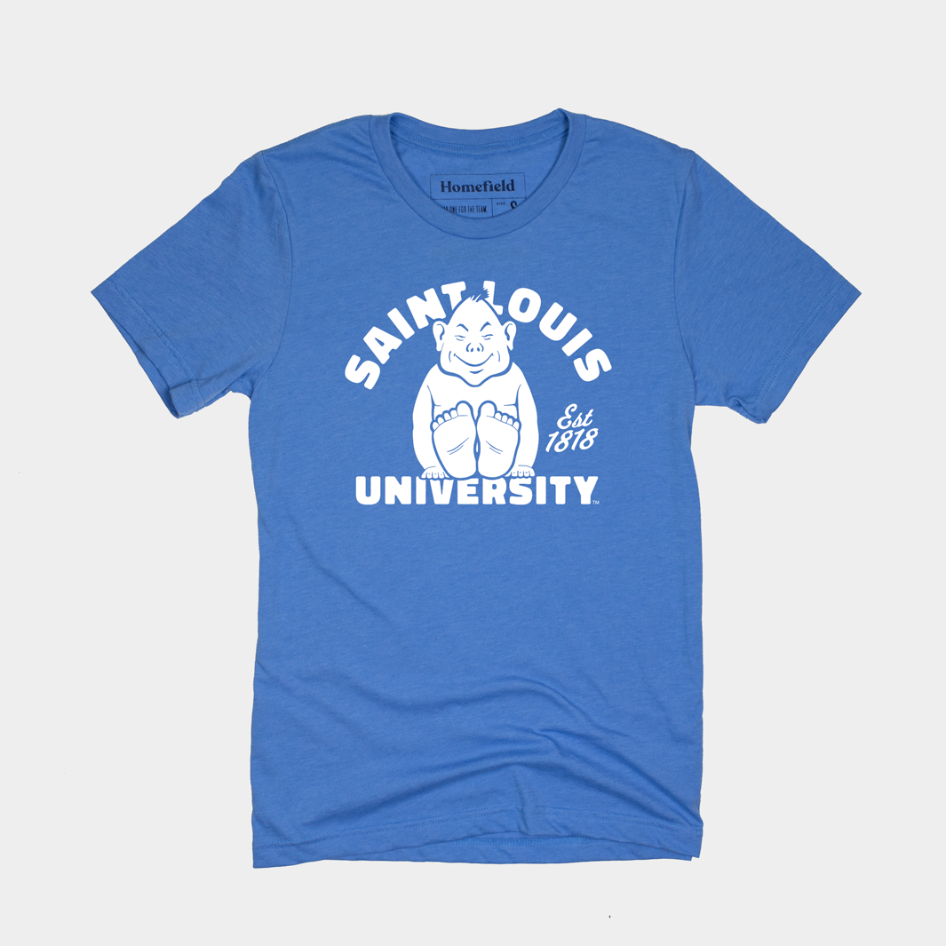 Retro Saint Louis University Tee Hoodie, Sweatshirt | PureTeeCo.com