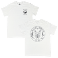 Drum Club White T-Shirt Hoodie, Sweatshirt | PureTeeCo.com (Image 1)