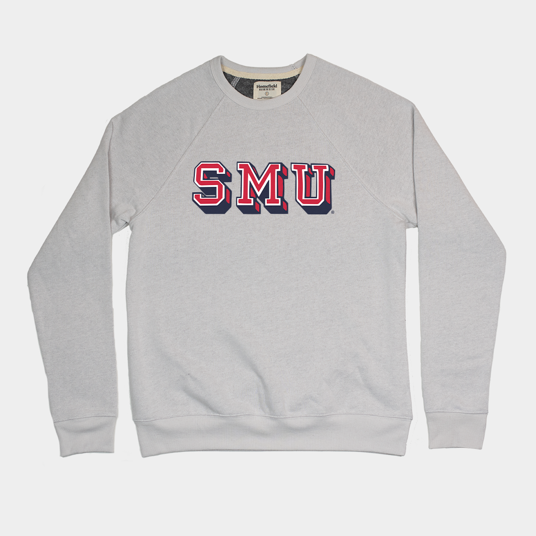 SMU Crewneck Sweatshirt T-Shirts, Hoodie | PureTeeCo.com