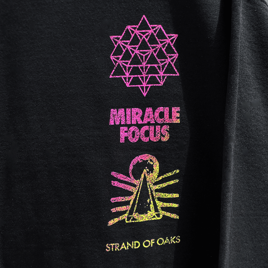Miracle Focus Black Sweatshirt T-Shirts, Hoodie | PureTeeCo.com (Image 2)