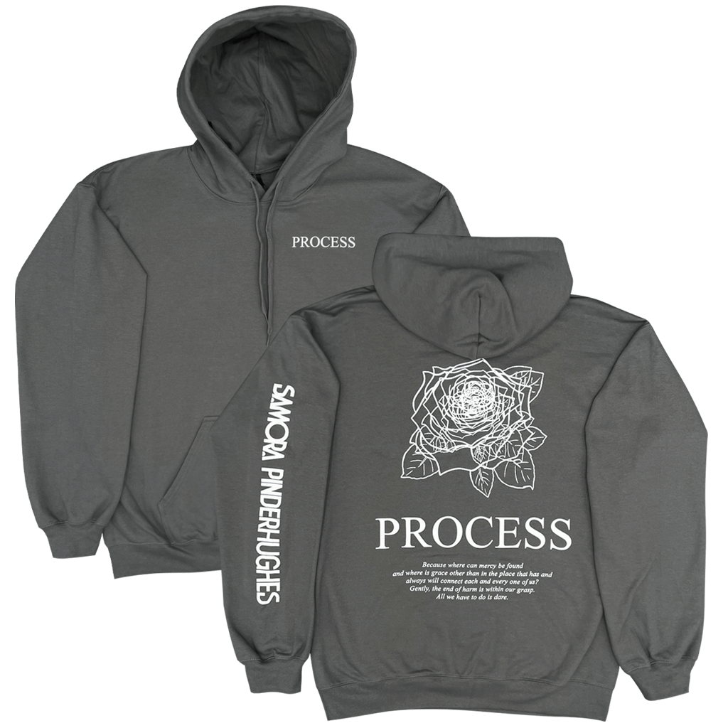 Process Charcoal Hoodie T-Shirts, Sweatshirt | PureTeeCo.com (Image 1)
