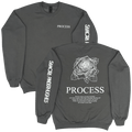 Process Charcoal Sweatshirt T-Shirts, Hoodie | PureTeeCo.com (Image 1)