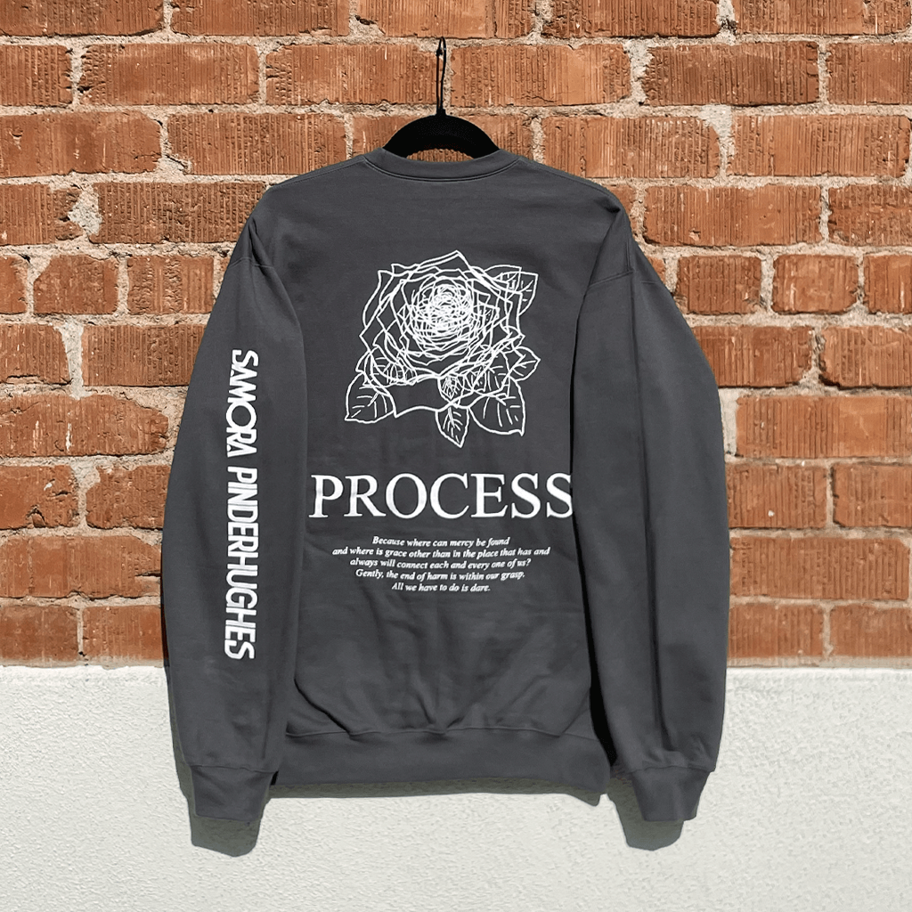Process Charcoal Hoodie T-Shirts, Sweatshirt | PureTeeCo.com (Image 3)