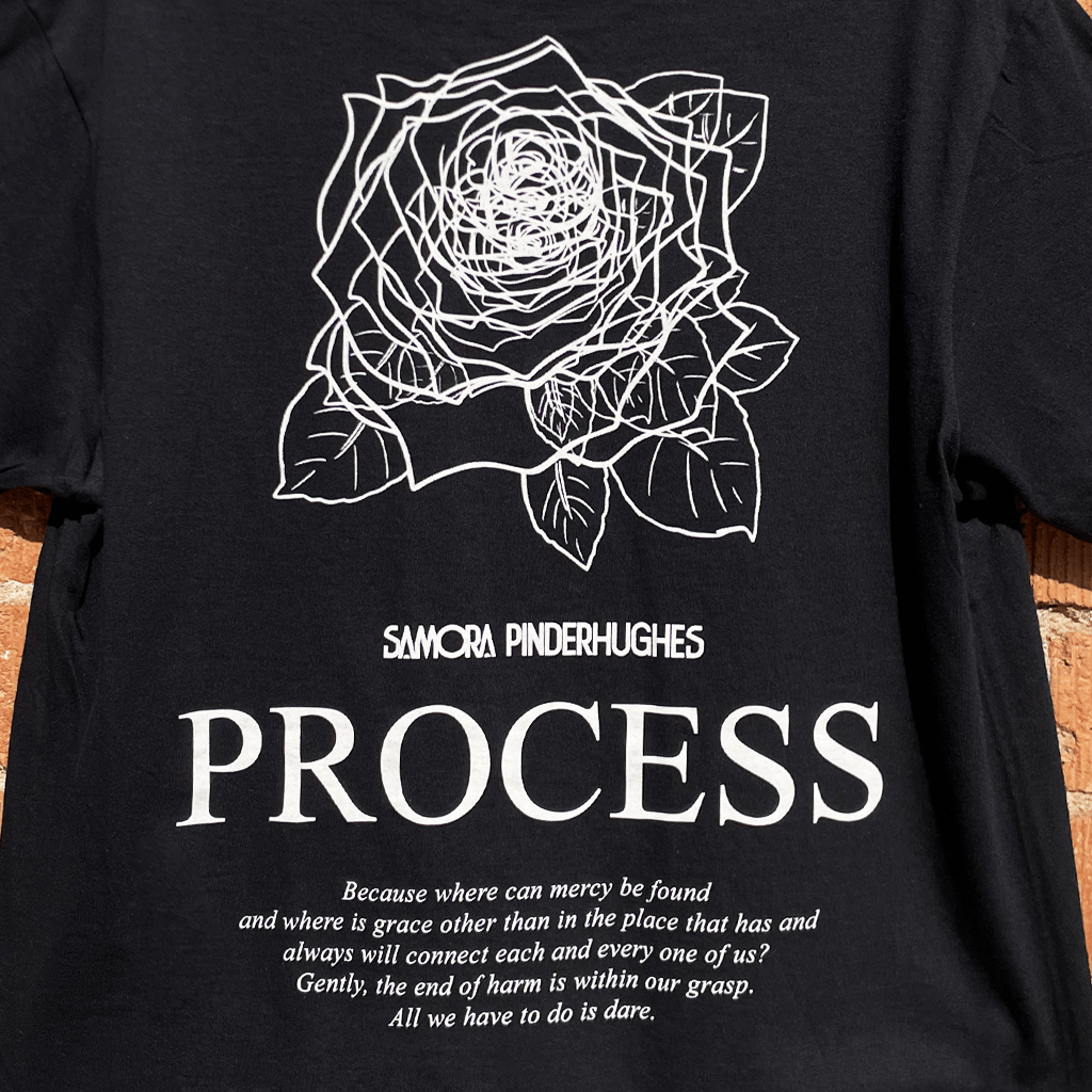Process Black T-Shirt Hoodie, Sweatshirt | PureTeeCo.com (Image 2)