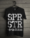 SPR Black Tee Hoodie, Sweatshirt | PureTeeCo.com