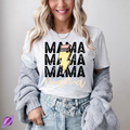 Mama Lightning Pencil Tee Hoodie, Sweatshirt | PureTeeCo.com (Image 1)