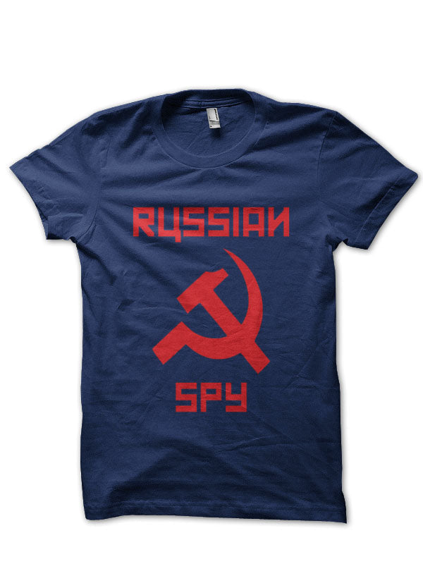 Russian Spy Half Sleeve T-Shirt Hoodie, Sweatshirt | PureTeeCo.com