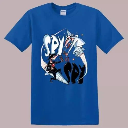 SPY vs SPY Megazine Men's Blue T-Shirt Size S-5XL Hoodie, Sweatshirt | PureTeeCo.com