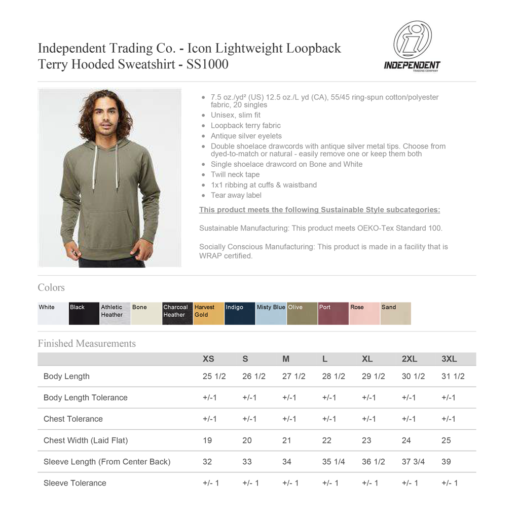 Embroidered 3-D White Hoodie T-Shirts, Sweatshirt | PureTeeCo.com (Image 3)