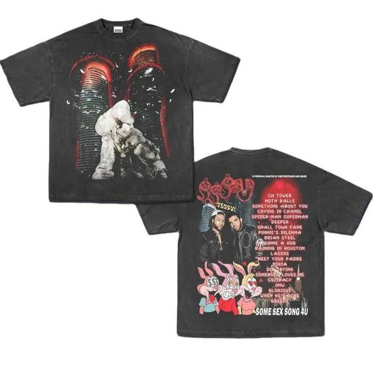 SSS4U Retro 90s Tour 2025 Graphic Tee, Hot Hit Statement for Fans