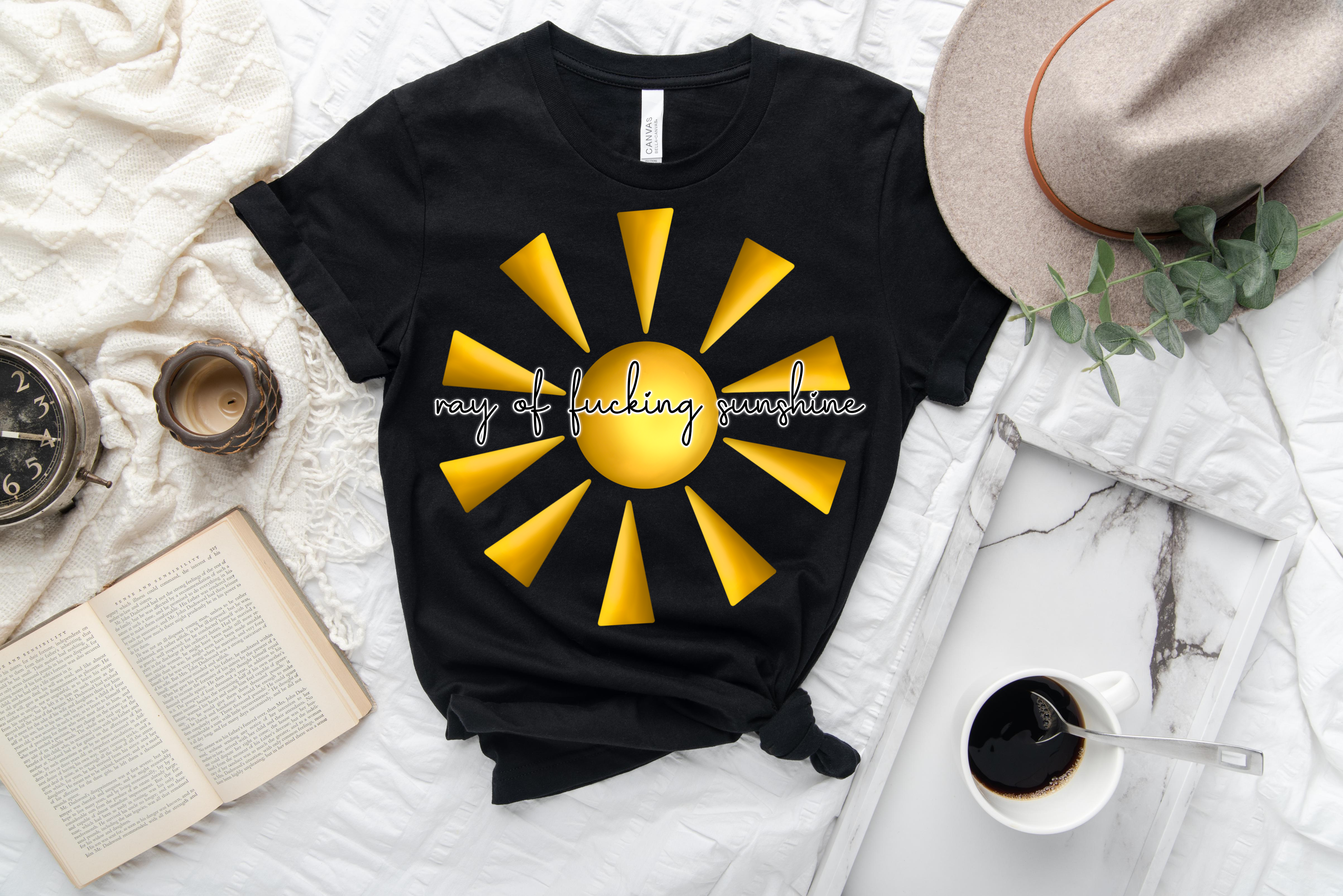 SUNSHINE TEE Hoodie, Sweatshirt | PureTeeCo.com (Image 1)