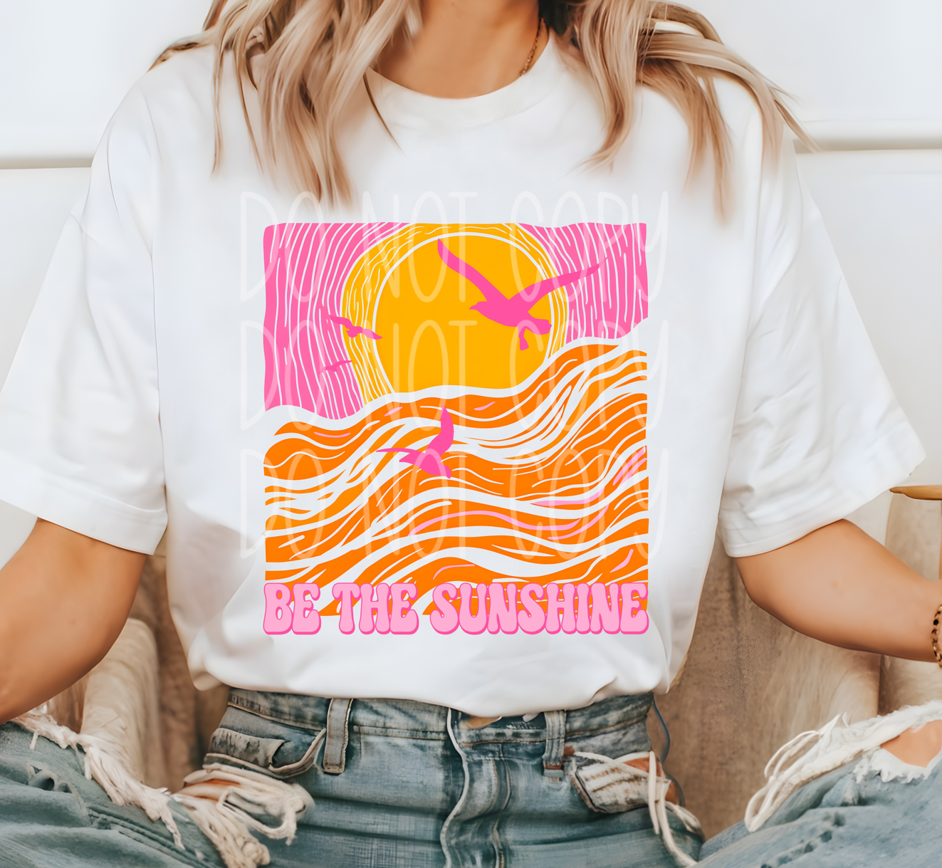 BE THE SUNSHINE TEE Hoodie, Sweatshirt | PureTeeCo.com (Image 1)