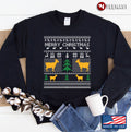 Goat Ugly Christmas Sweater Goat Santa Costume Christmas Sweatshirt