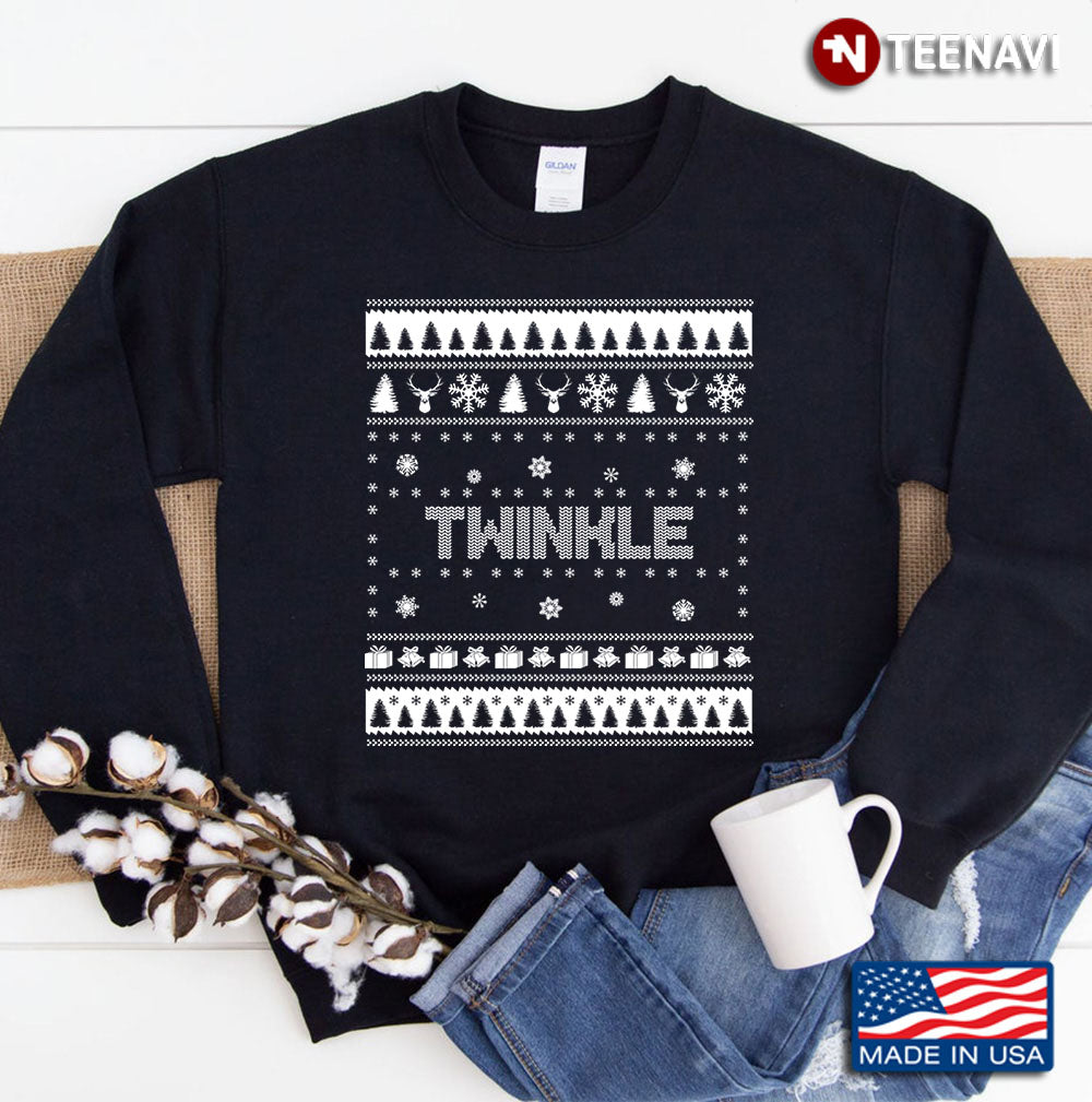 Great Twinkle Ugly Sweater Sweatshirt