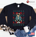 Ugly Christmas Sweater Anime Dude Sweatshirt