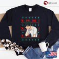 Ugly Christmas Sweater Anime Senpai Sweatshirt