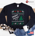 Ugly Christmas Sweater Merry Xmas Sweatshirt