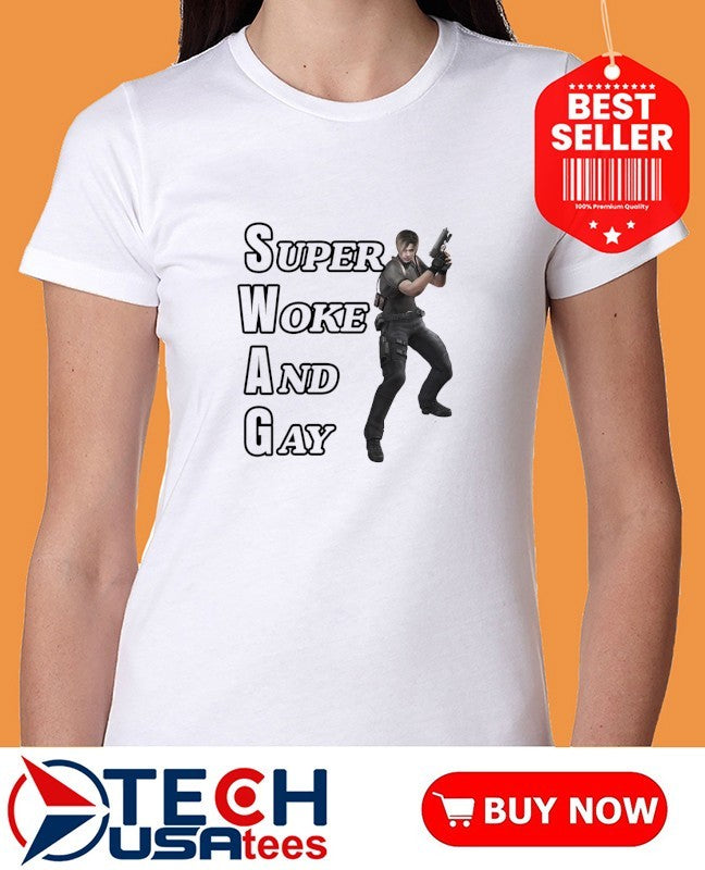 SWAG super woke and gay shirt