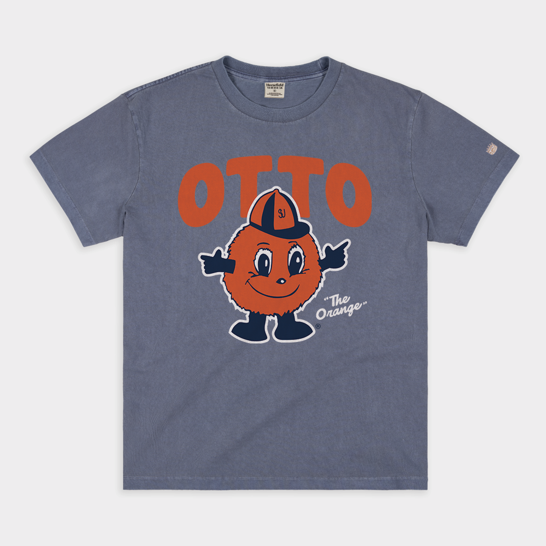 Syracuse Orange Retro Otto Vintage Heavyweight Tee Style001 Hoodie, Sweatshirt | PureTeeCo.com (Image 1)