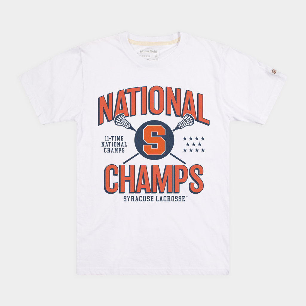 Syracuse Orange Lacrosse 11-Time National Champs Tee Style001 Hoodie, Sweatshirt | PureTeeCo.com (Image 1)