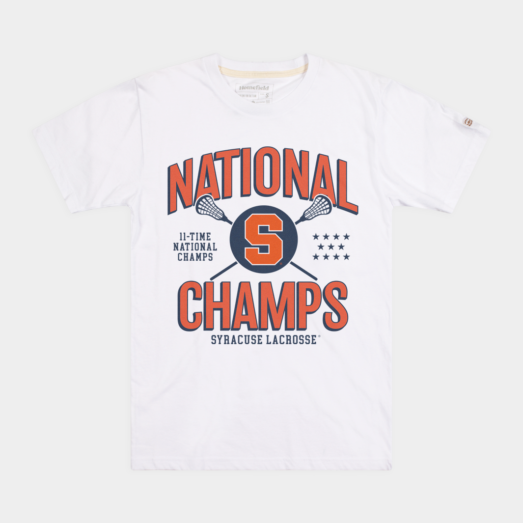 Syracuse Orange Lacrosse 11-Time National Champs Tee Style001 Hoodie, Sweatshirt | PureTeeCo.com (Image 1)