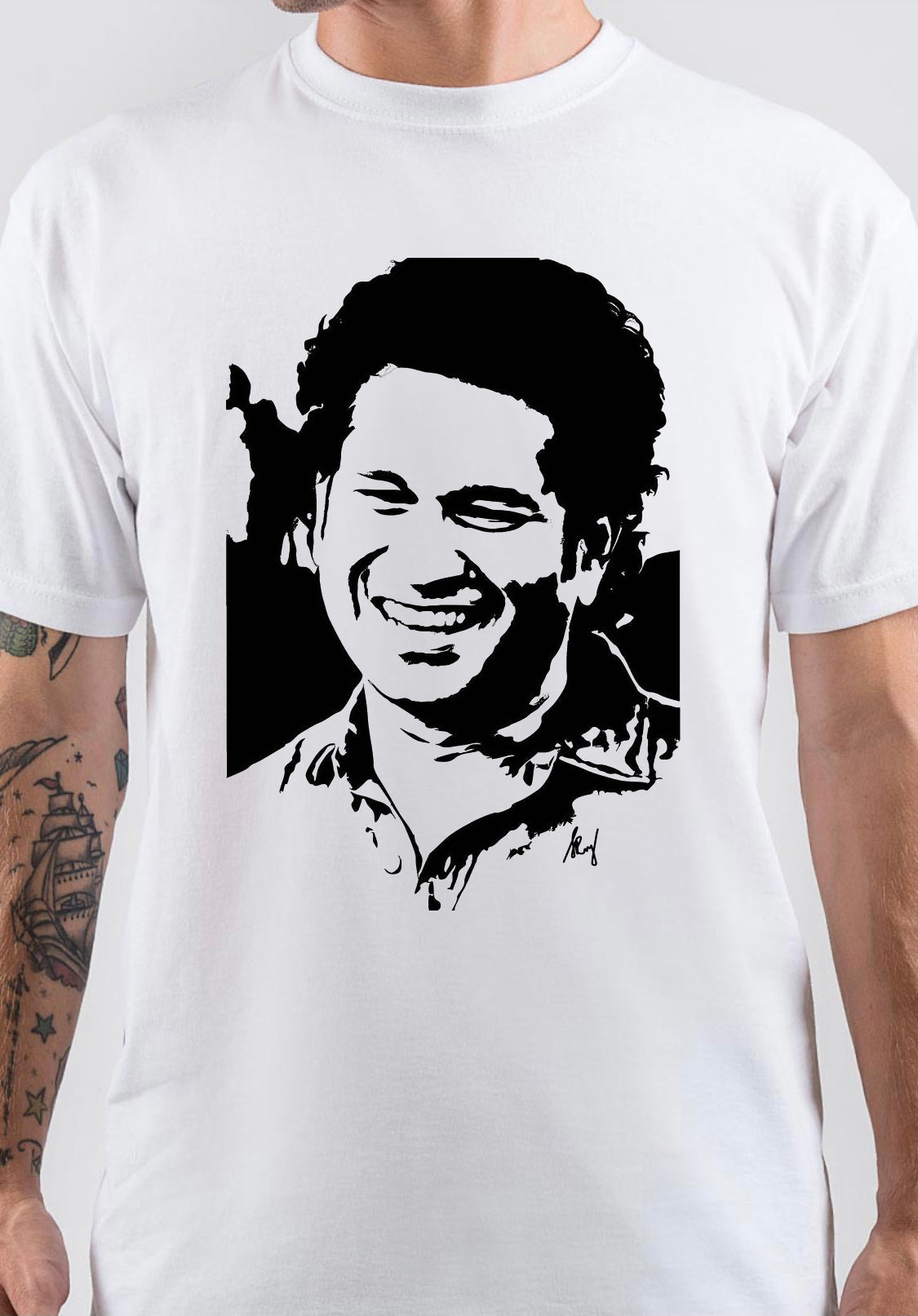 Sachin Tendulkar Smile Art T-Shirt Hoodie, Sweatshirt | PureTeeCo.com