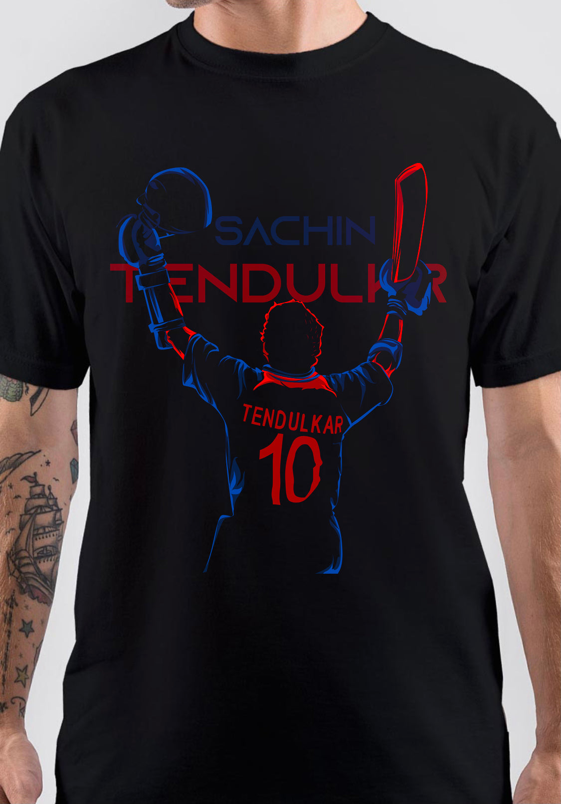 Sachin Tendulkar T-Shirt Style004 Hoodie, Sweatshirt | PureTeeCo.com