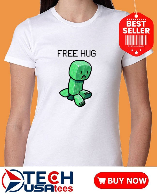 Sad Creeper free hug shirt