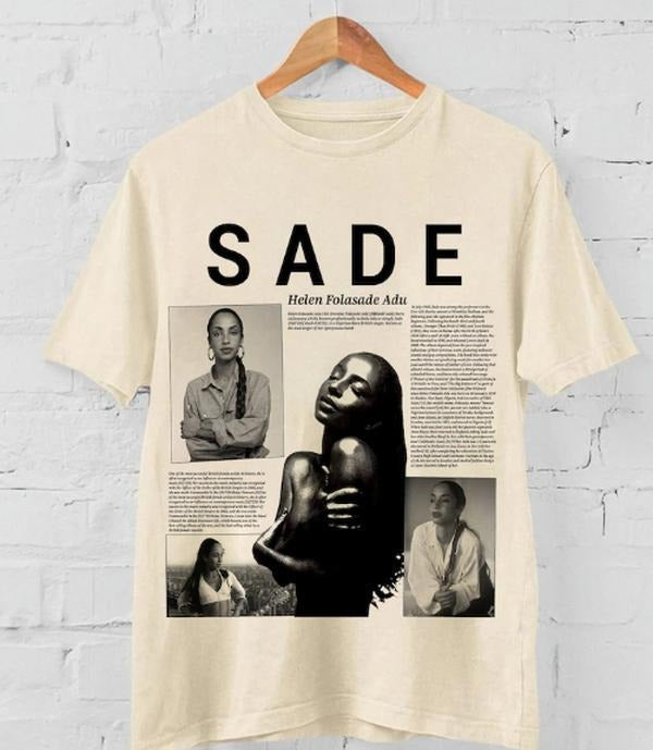 Sade Album t-shirt, Sade retro Lyric style top tee vintage unisex T-Shirt Hoodie, Sweatshirt | PureTeeCo.com