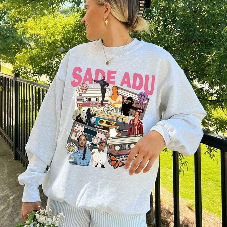 Sade Graphic Sweatshirt, Sade Vintage Sweatshirt , Sade Tour Sweatshirt , Sade Concert Graphic T-Shirts, Hoodie