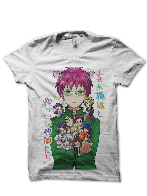 Saiki K. T-Shirt Style004 Hoodie, Sweatshirt | PureTeeCo.com